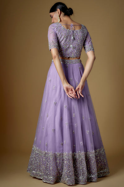 ROOYI LEHENGA - LAVENDER