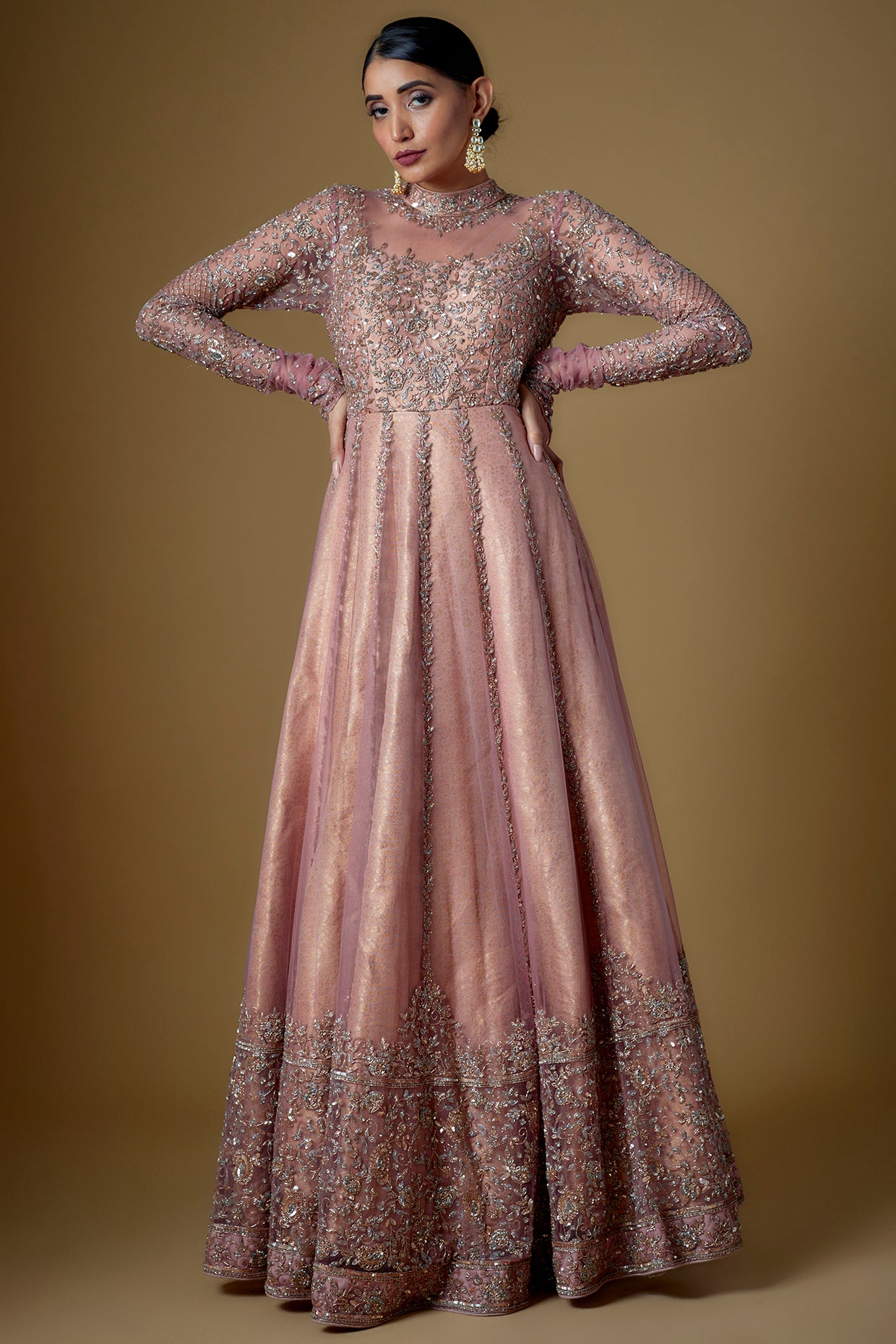 ROOYI GOWN - BLUSH PINK