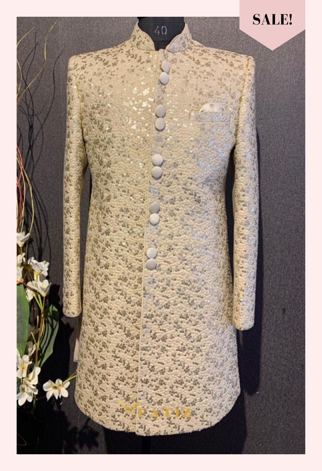 Ivory Sherwani