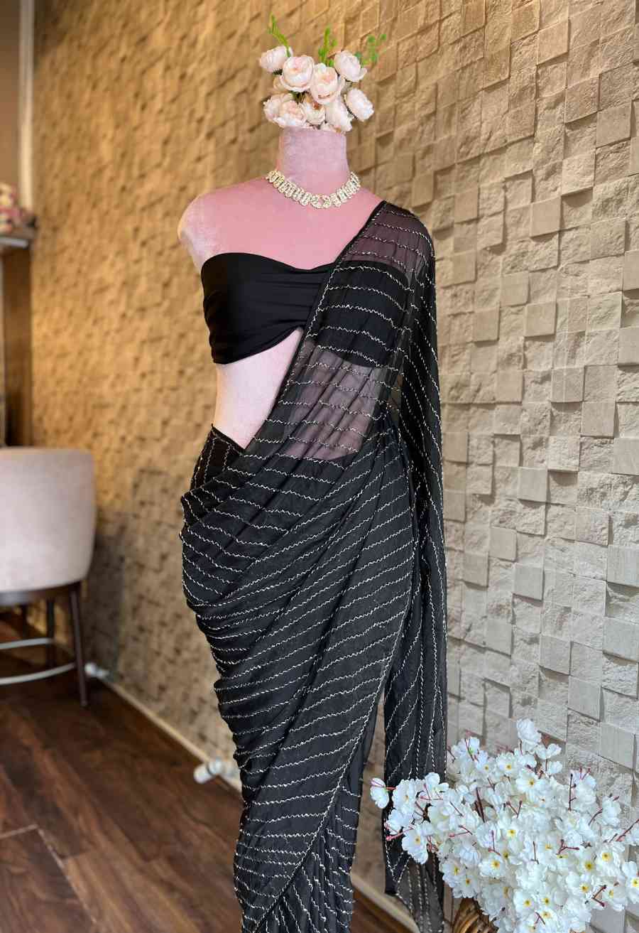 BLACK BERRY SAREE