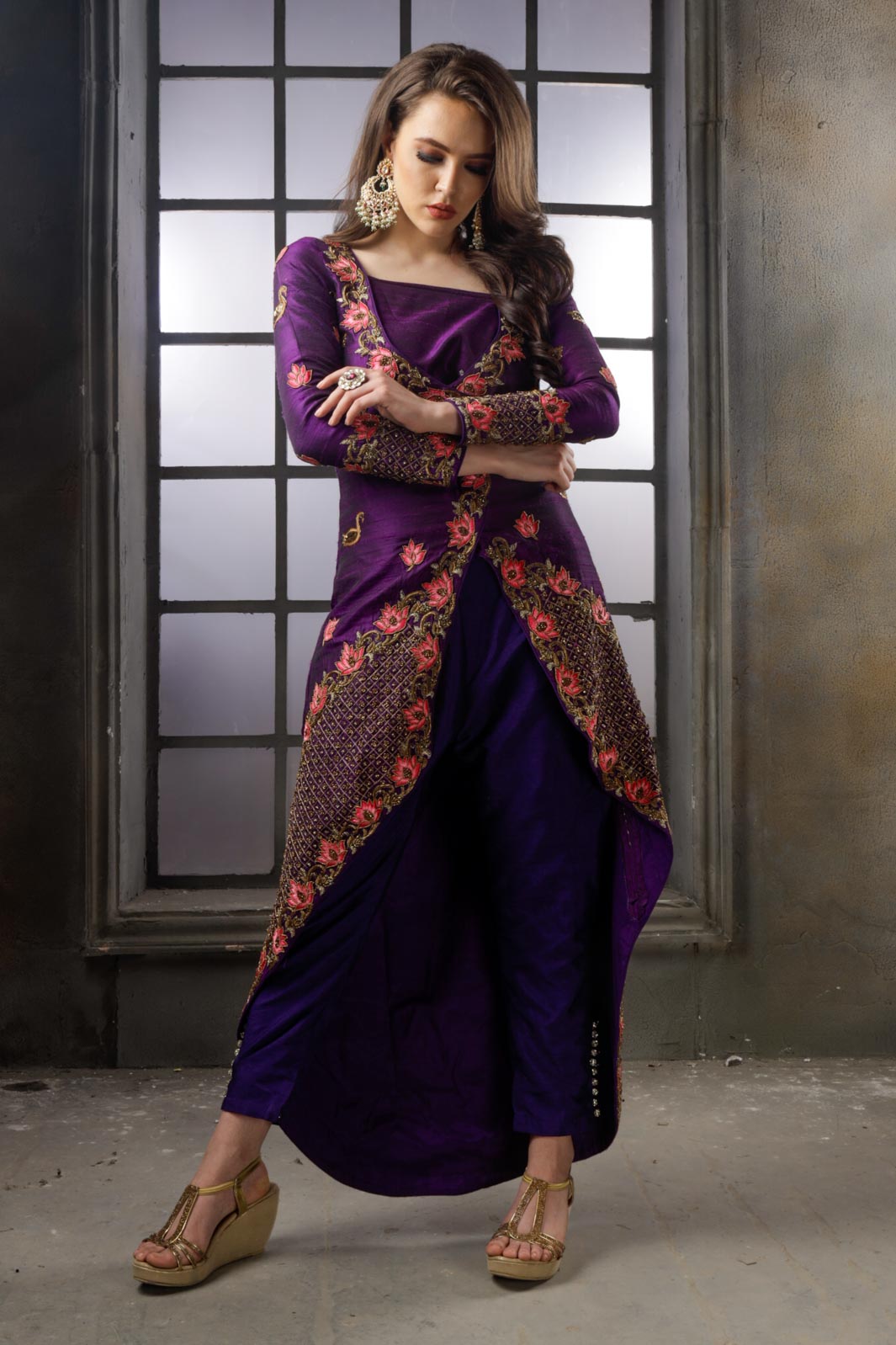 Rabhya - Ethnic Trench Suit