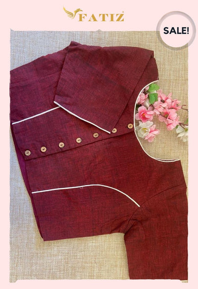 Maroon Top/Choli