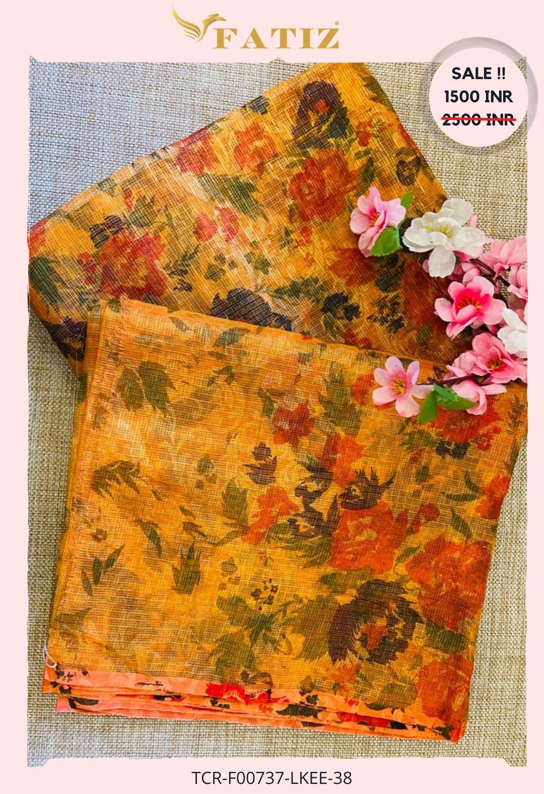 MUSTARD KOTA - UNSTITCHED MATERIAL