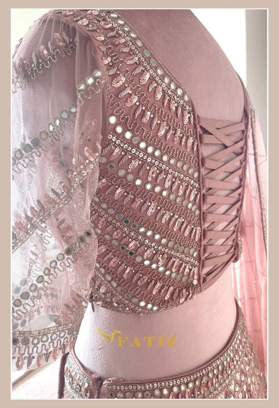 PINK - MEIRA HEAVY LEHENGA