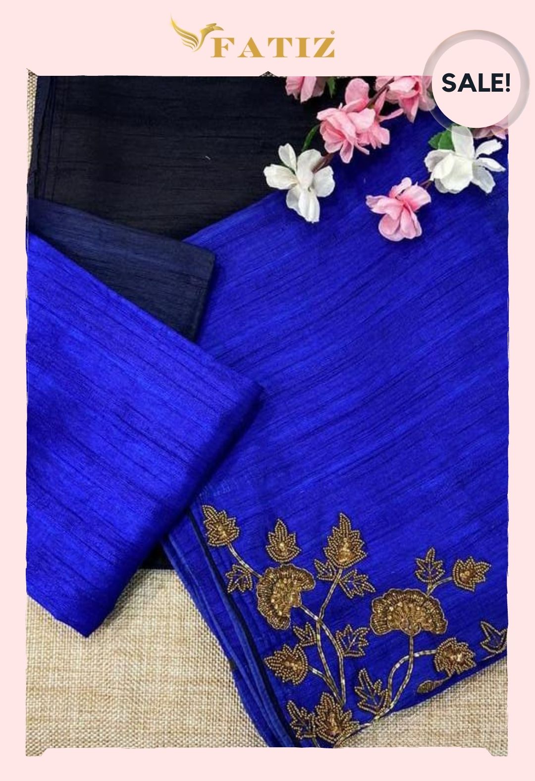 Royal Blue - Unstitched Material