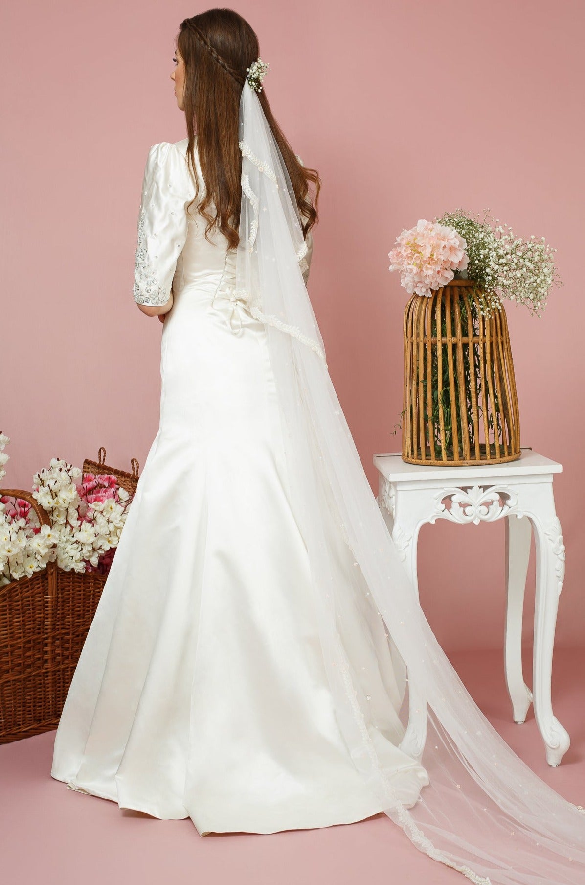 Anna - Satin Bridal Gown